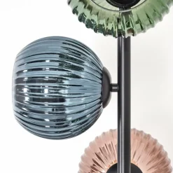 Koyoto Lampadaire 31 cm Bleu, Vert, Cuivré, 4 lumières