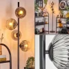Koyoto Lampadaire 31 cm Clair, Fumé, 4 lumières