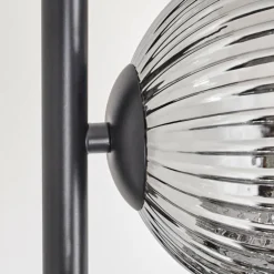 Koyoto Lampadaire 31 cm Clair, Fumé, 4 lumières