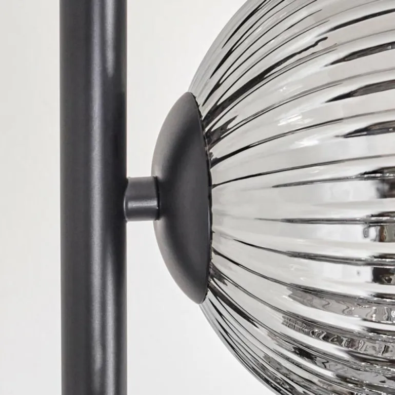 Koyoto Lampadaire 31 cm Clair, Fumé, 4 lumières