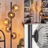 Koyoto Lampadaire 33 cm Clair, Fumé, 5 lumières