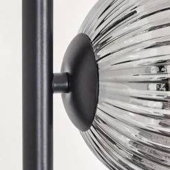Koyoto Lampadaire 33 cm Clair, Fumé, 5 lumières