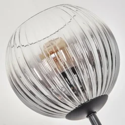 Koyoto Lampadaire 30 cm Clair, Fumé, 4 lumières