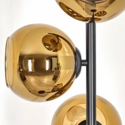 Koyoto Lampadaire 31 cm Or, 4 lumières