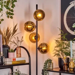 Koyoto Lampadaire 31 cm Or, 4 lumières