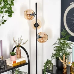 Koyoto Lampadaire Ambre, 3 lumières