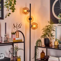 Koyoto Lampadaire Ambre, 3 lumières