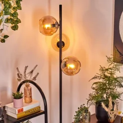 Koyoto Lampadaire Ambre, 3 lumières
