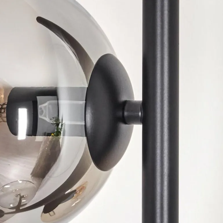 Koyoto Lampadaire Ambre, Clair, Fumé, 3 lumières