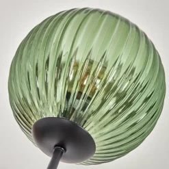 Koyoto Lampadaire Bleu, Vert, Cuivré, 5 lumières