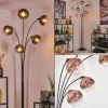 Koyoto Lampadaire Clair, Cuivré, 5 lumières