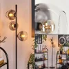 Koyoto Lampadaire Clair, Fumé, 3 lumières