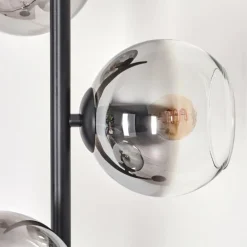 Koyoto Lampadaire Clair, Fumé, 3 lumières