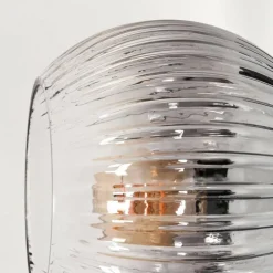 Koyoto Lampadaire Clair, Fumé, 3 lumières