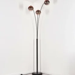 Koyoto Lampadaire Noir, 3 lumières