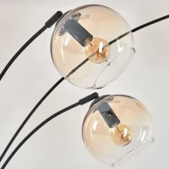 Koyoto Lampadaire Noir, 3 lumières