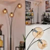 Koyoto Lampadaire Noir, 3 lumières