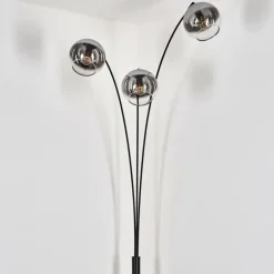 Koyoto Lampadaire Noir, 3 lumières