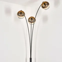 Koyoto Lampadaire Noir, 3 lumières