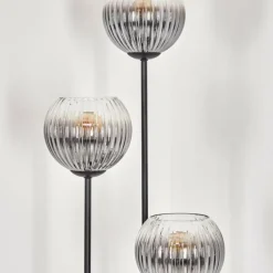 Koyoto Lampadaire Noir, 3 lumières