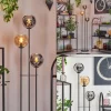 Koyoto Lampadaire Noir, 3 lumières