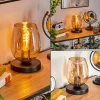 Koyoto Lampe à poser 15 cm Ambre, 1 lumière
