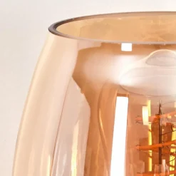 Koyoto Lampe à poser 15 cm Ambre, 1 lumière
