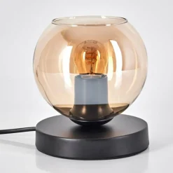 Koyoto Lampe à poser 15 cm Ambre, 1 lumière