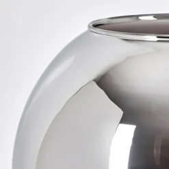 Koyoto Lampe à poser 20 cm Chrome, 1 lumière