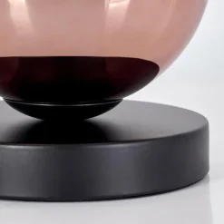 Koyoto Lampe à poser 15 cm Clair, Cuivré, 1 lumière