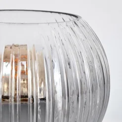 Koyoto Lampe à poser 15 cm Clair, Fumé, 1 lumière