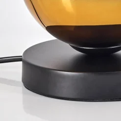 Koyoto Lampe à poser 15 cm Noir, 1 lumière