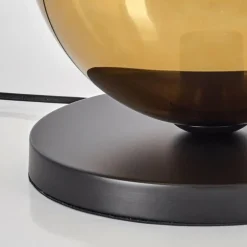 Koyoto Lampe à poser 25 cm Noir, 1 lumière
