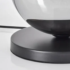 Koyoto Lampe à poser 25 cm Noir, 1 lumière