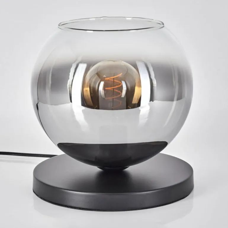 Koyoto Lampe à poser 25 cm Noir, 1 lumière