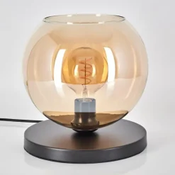Koyoto Lampe à poser 25 cm Noir, 1 lumière