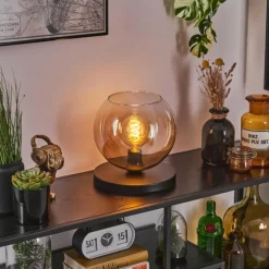 Koyoto Lampe à poser Ambre, Clair, 1 lumière