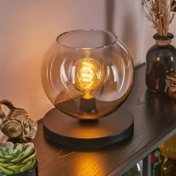 Koyoto Lampe à poser Ambre, Clair, 1 lumière