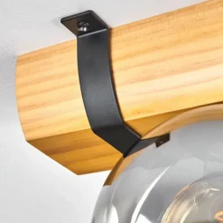 Koyoto Plafonnier, Boule lumineuse Écru, Noir, 1 lumière