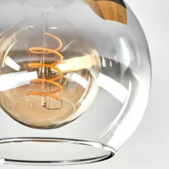 Koyoto Plafonnier, Boule lumineuse Écru, Noir, 2 lumières