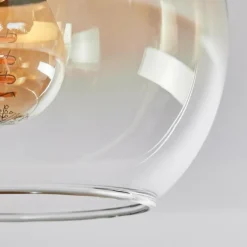 Koyoto Plafonnier, Boule lumineuse Écru, Noir, 3 lumières