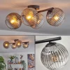 Koyoto Plafonnier, Boule lumineuse Clair, Fumé, 4 lumières