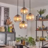 Koyoto Suspension, Boule lumineuse 35 cm Ambre, Clair, 4 lumières