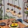 Koyoto Suspension, Boule lumineuse, Suspension Écru, Noir, 4 lumières