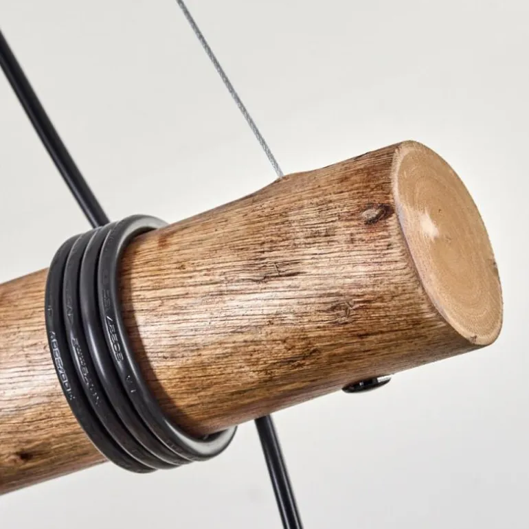 Koyoto Suspension, Boule lumineuse, Suspension Écru, Noir, 4 lumières