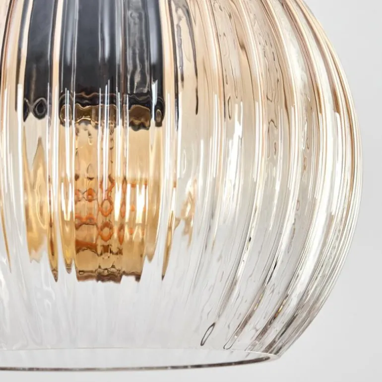 Koyoto Suspension, Boule lumineuse, Suspension Écru, Noir, 4 lumières