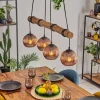 Koyoto Suspension, Boule lumineuse, Suspension Écru, Noir, 4 lumières