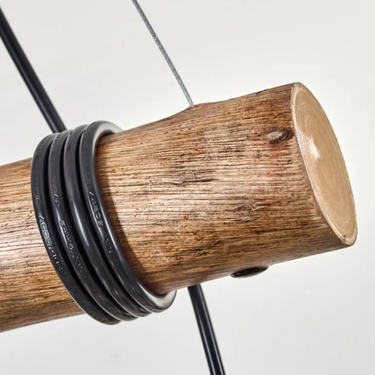 Koyoto Suspension, Boule lumineuse, Suspension Écru, Noir, 4 lumières