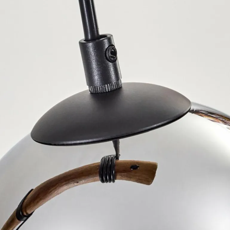 Koyoto Suspension, Boule lumineuse, Suspension Écru, Noir, 4 lumières