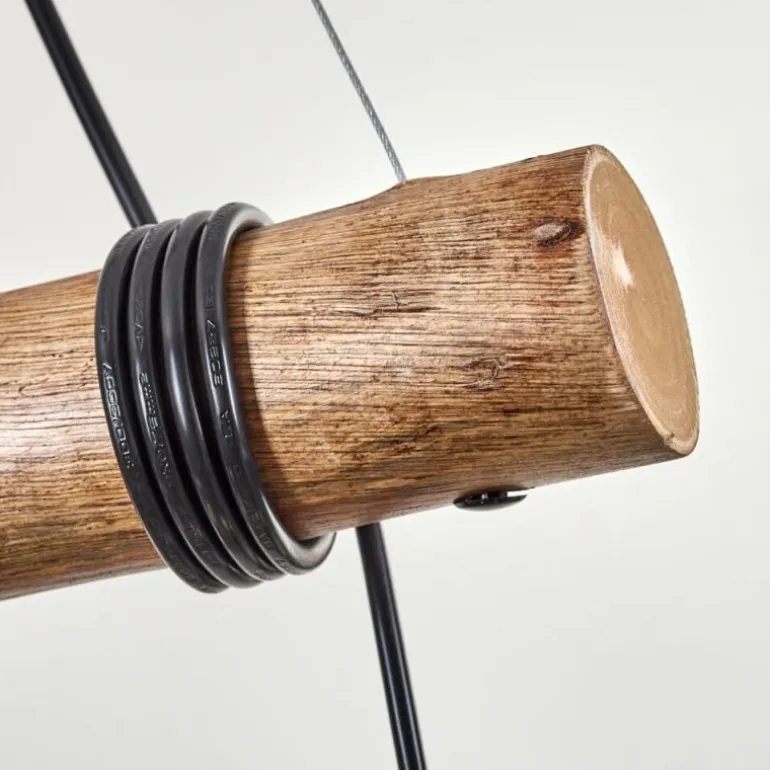 Koyoto Suspension, Boule lumineuse, Suspension Écru, Noir, 4 lumières